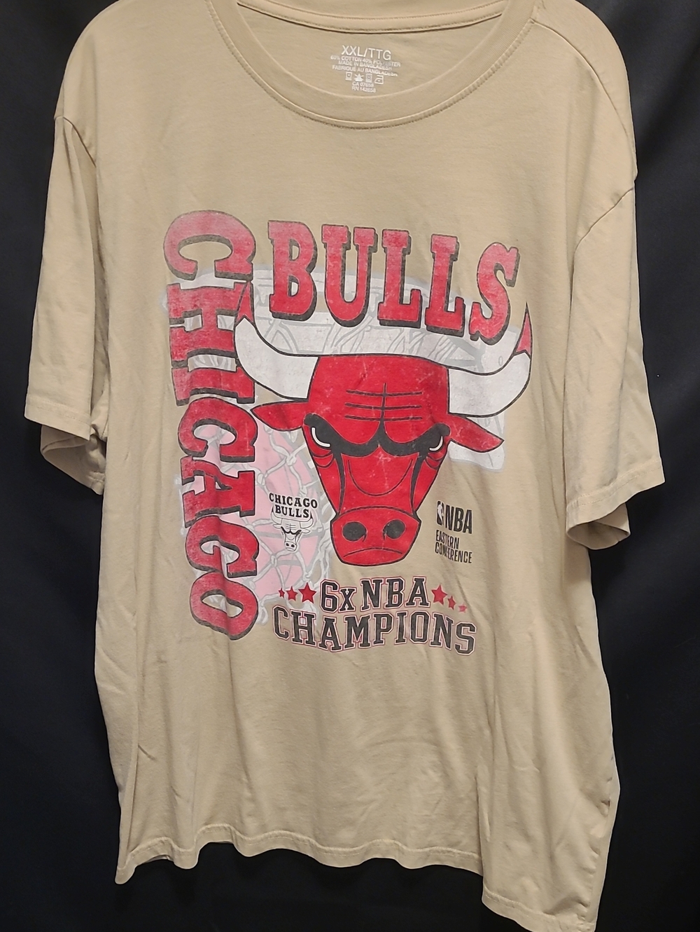 CHICAGO BULLS NBA Champions XXL GRAPHIC TEE